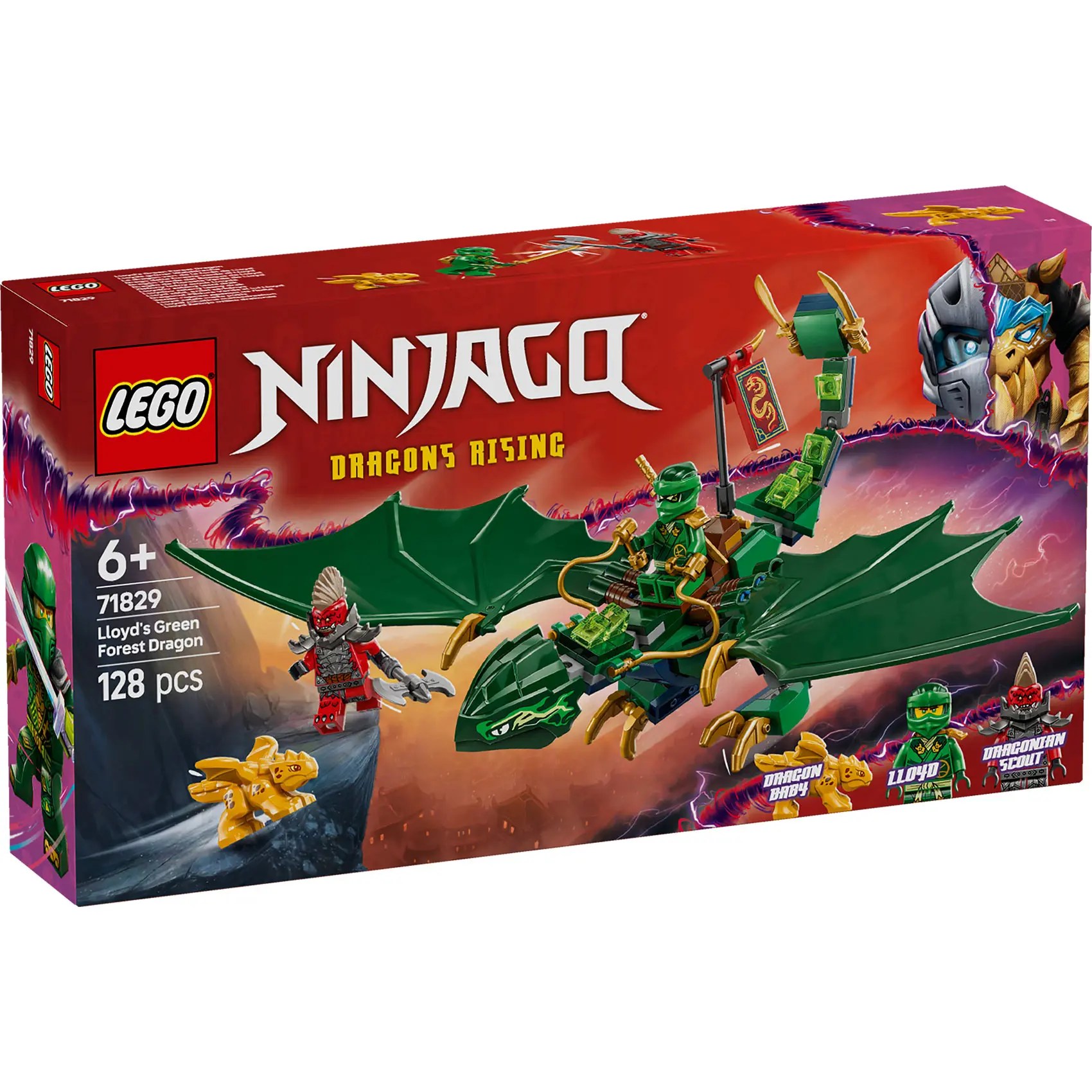 LEGO® Ninjago 71829 Lojdov zeleni šumski zmaj