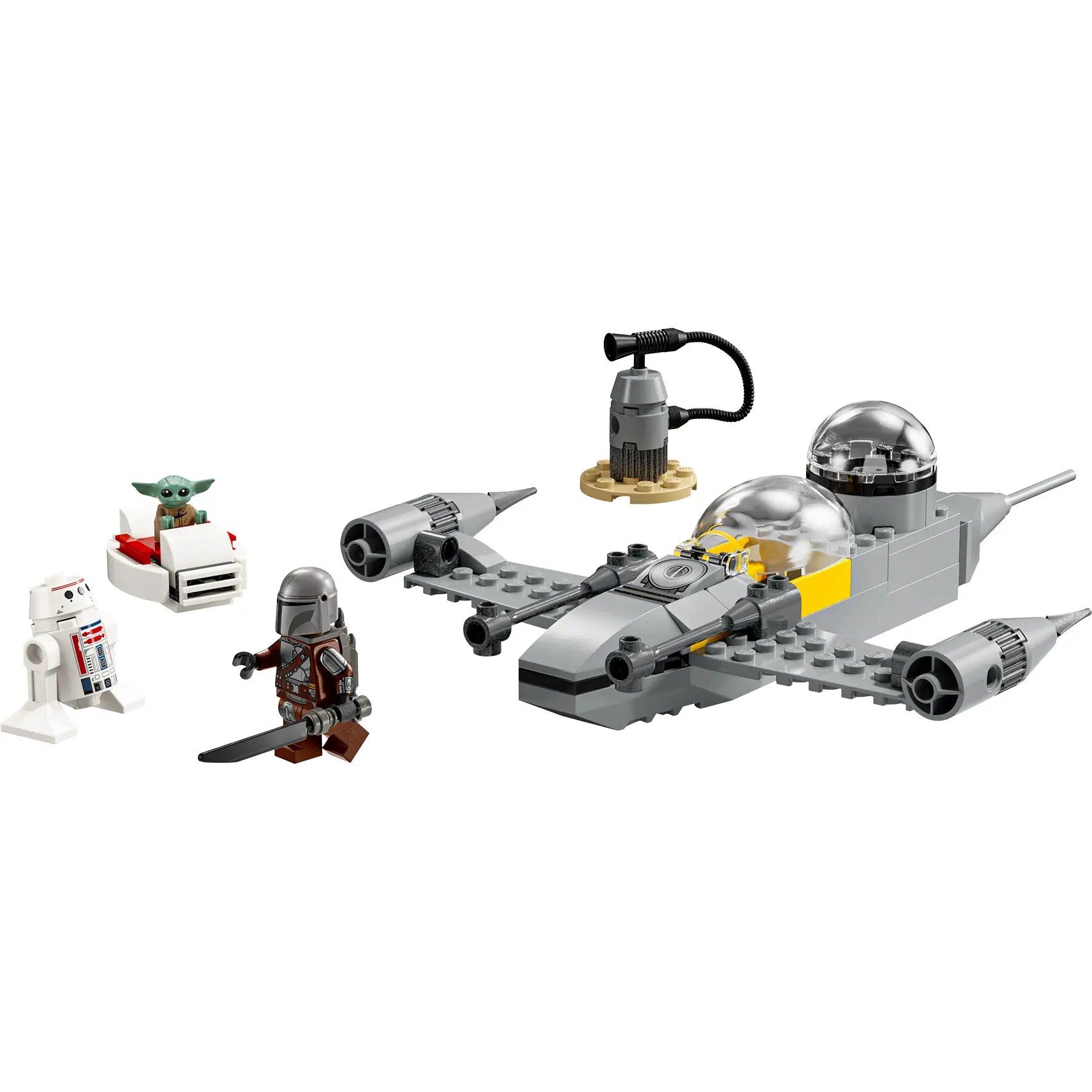 Alternative view of LEGO® Star Wars 75410 Mandov i Groguov N-1 Zvezdani borac