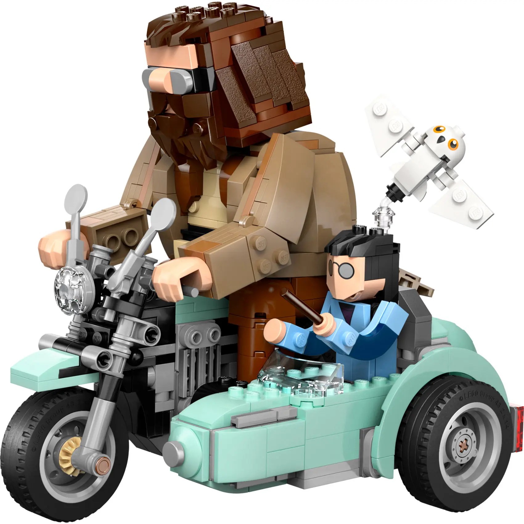 Alternative view of LEGO® Harry Potter 76443 Hagridova i Harijeva vožnja motorciklom