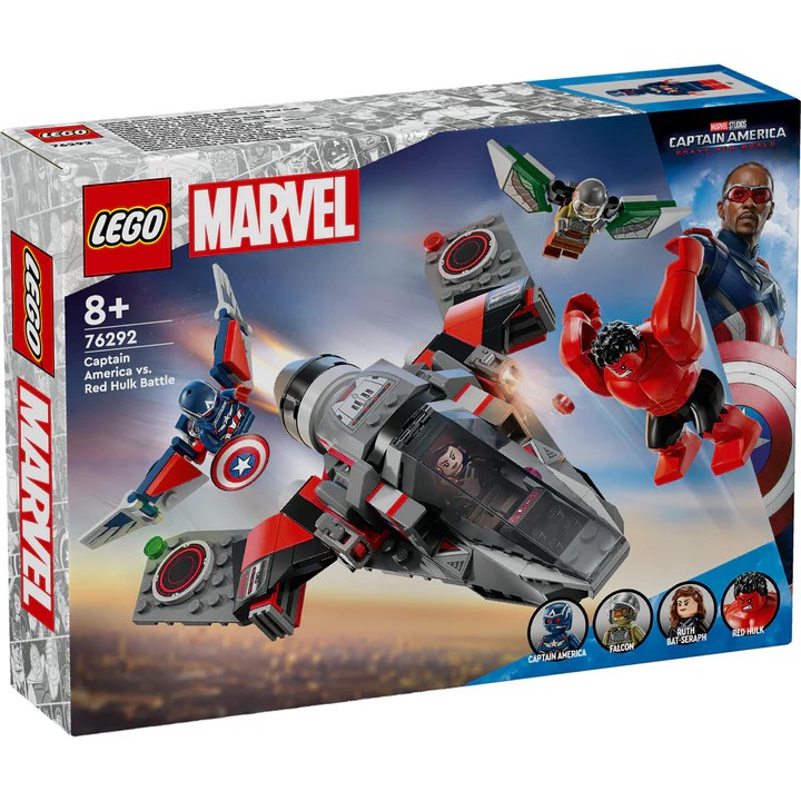LEGO® Marvel 76292 Borba kapetana Amerike protiv crvenog Hulka
