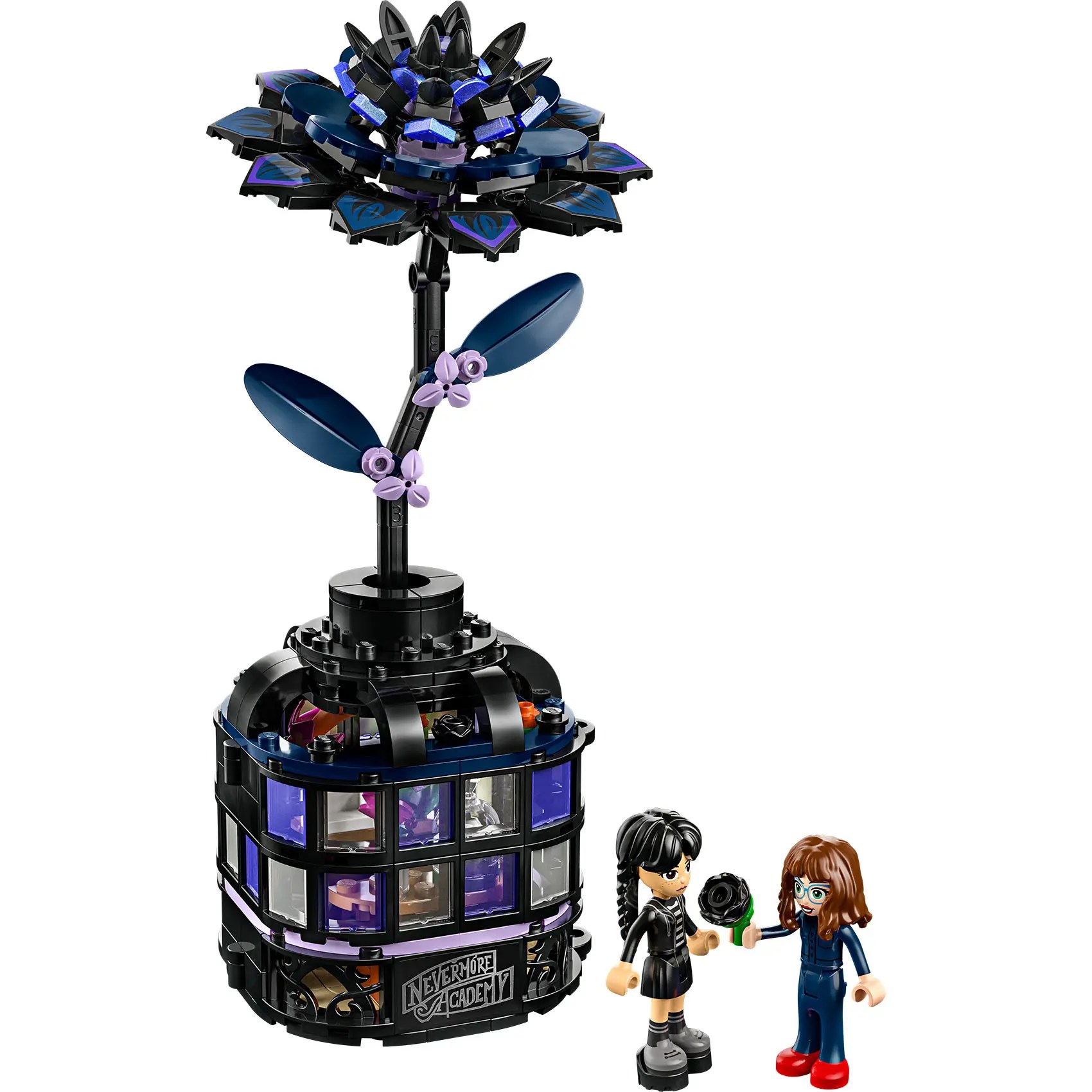 lego® wednesday 76784 cvet crna dalija