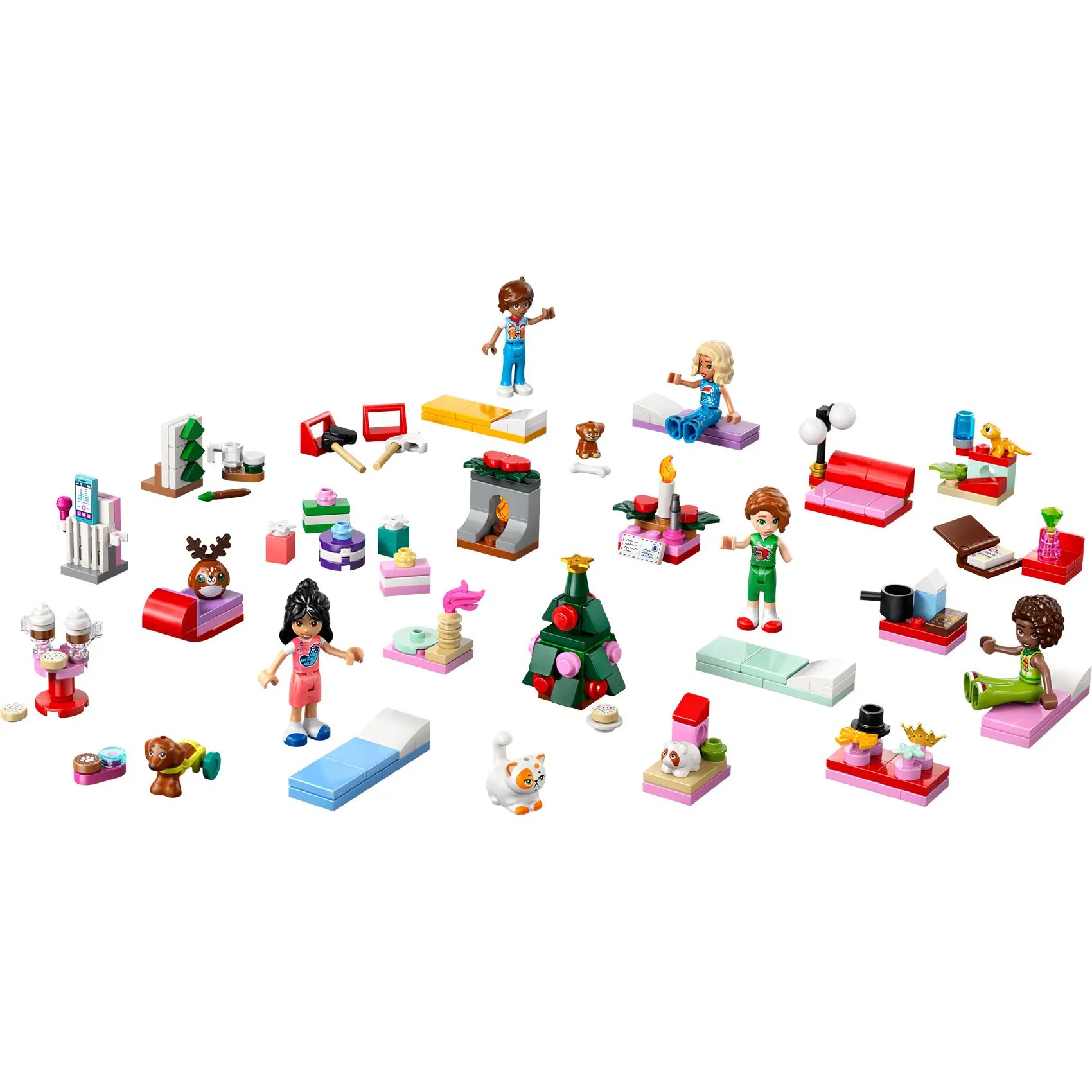 lego® friends 42668 božićni kalendar za 2025. godinu