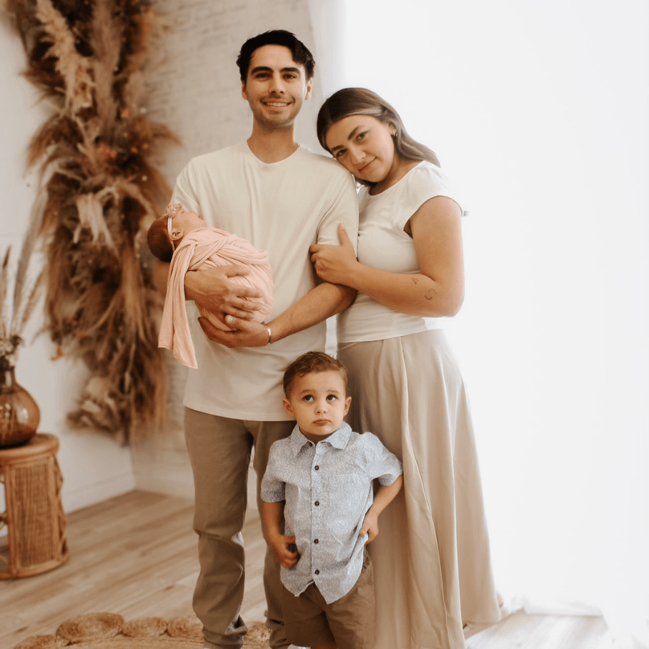 Isaac Rifleman and family