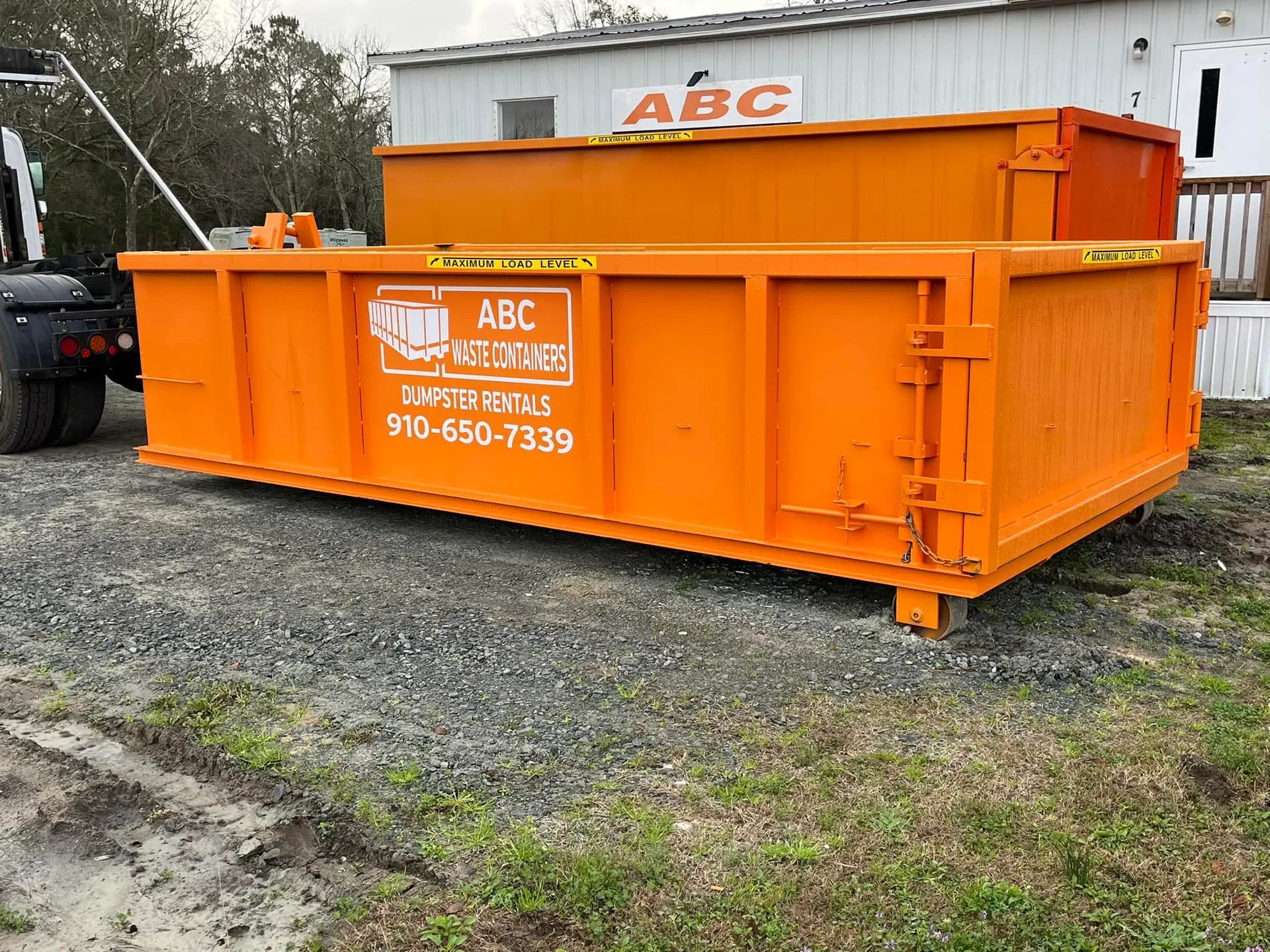 15-Yard Dumpster at ABC Waste Containers location
