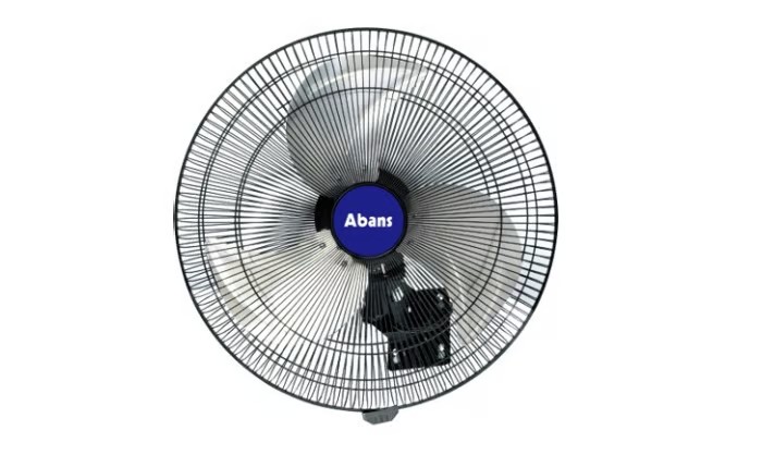 Abans 18 Inch Commercial Wall Fan - Black