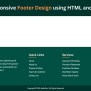 Responsive Website Homepage Design Using HTML And CSS