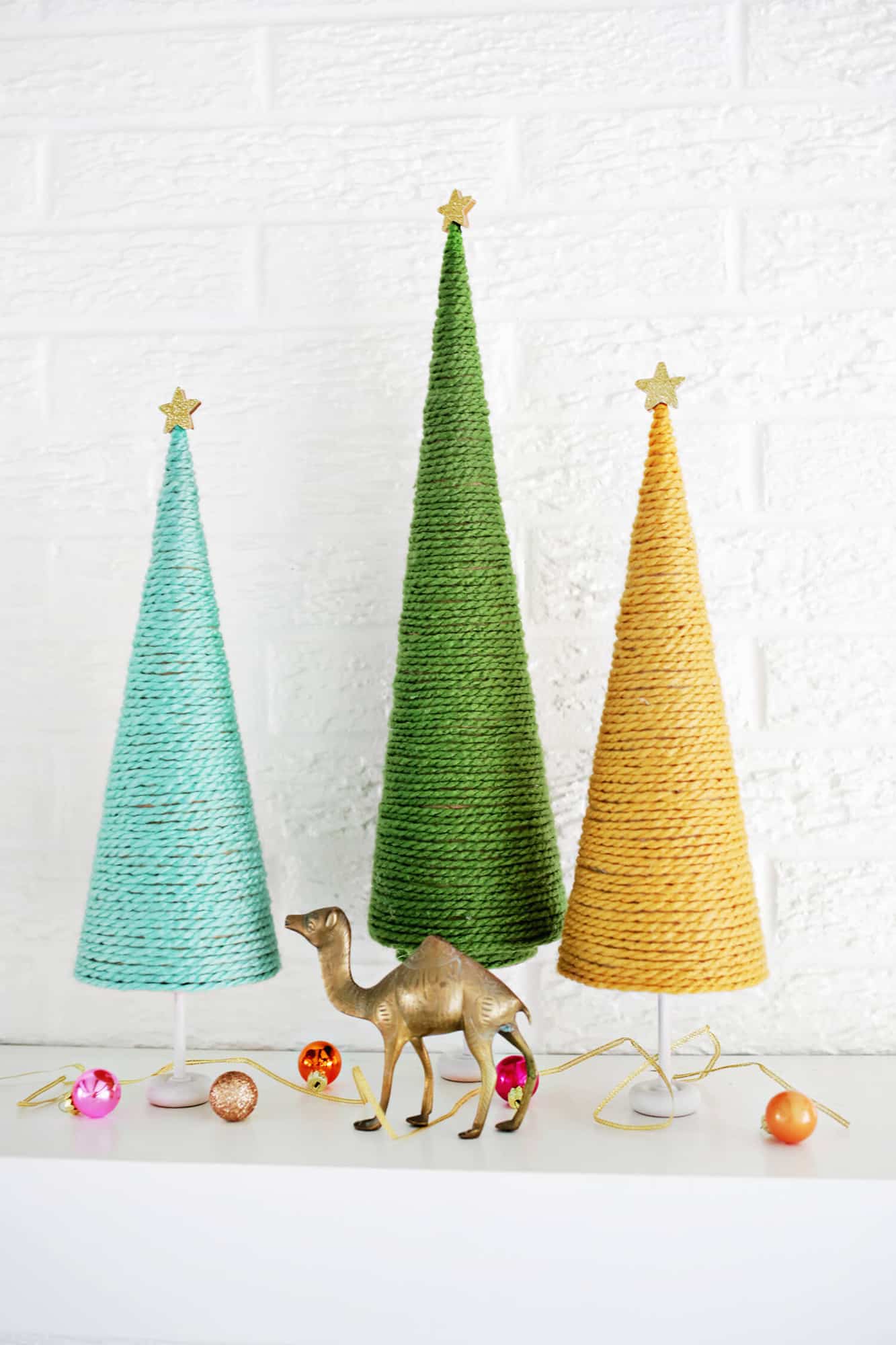 Paper Mache Tree Decor Confetti Cones Consumer Crafts