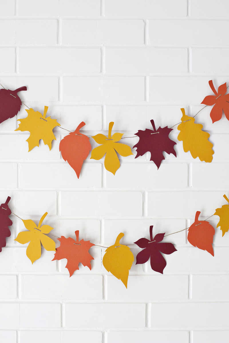 4 easy fall garlands