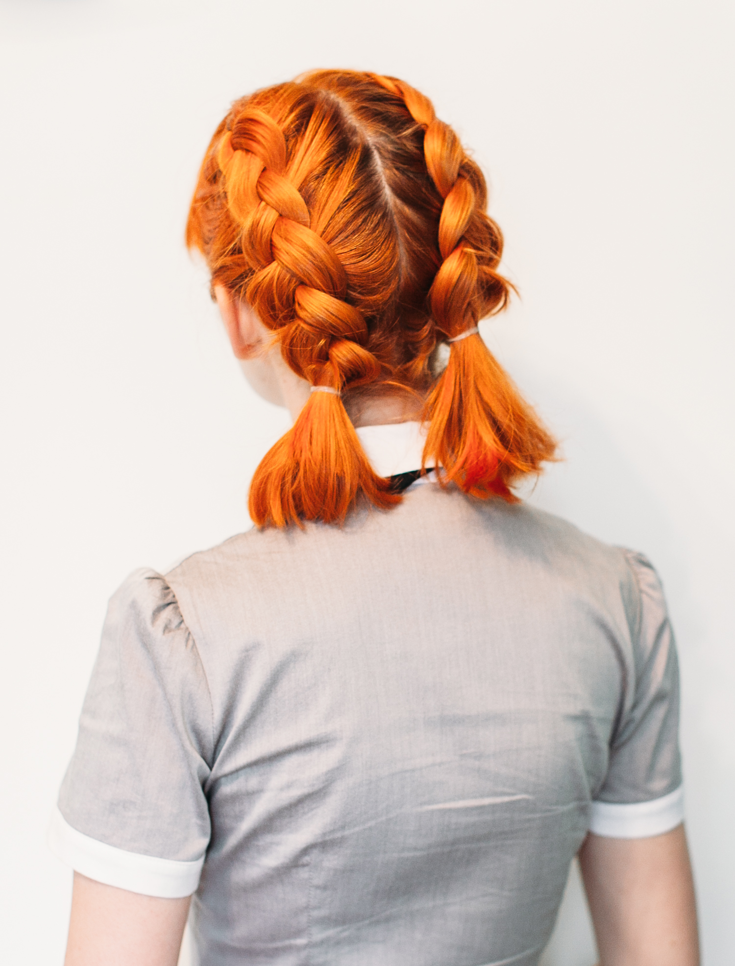 This dutch braid tutorial will show you how to create two chunky braids, then loosen tip: Double Dutch Pigtails For Short Hair A Beautiful Mess