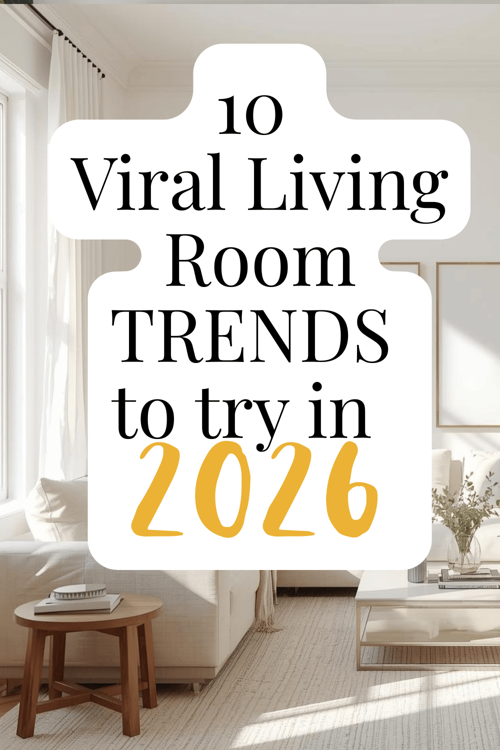 10 Top Living Room Trends For 2026 What S Hot In Interiors Pinterest 18 