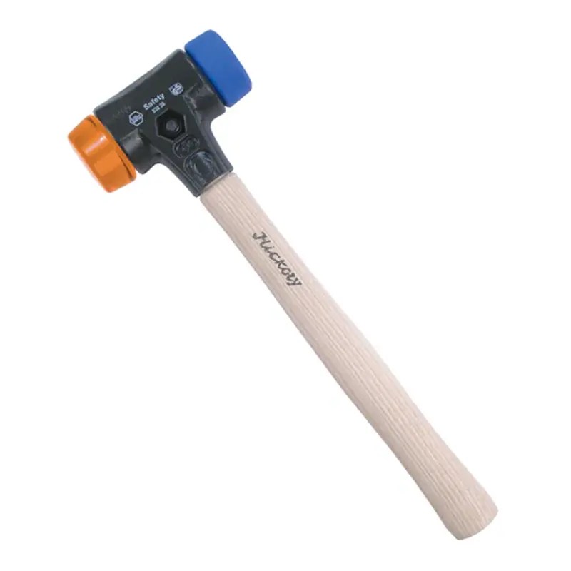 Split head dead blow hammer