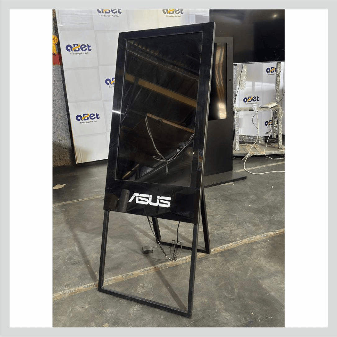 A Type Standee for ASUS with digital display for product information and promotions