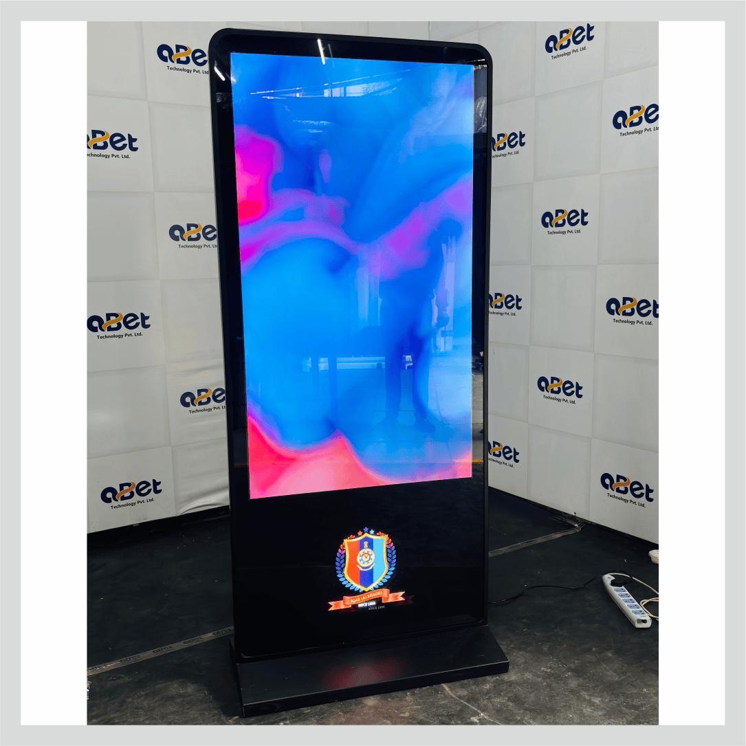Digital signage for the Indian Army displaying important information, announcements, and visual communication