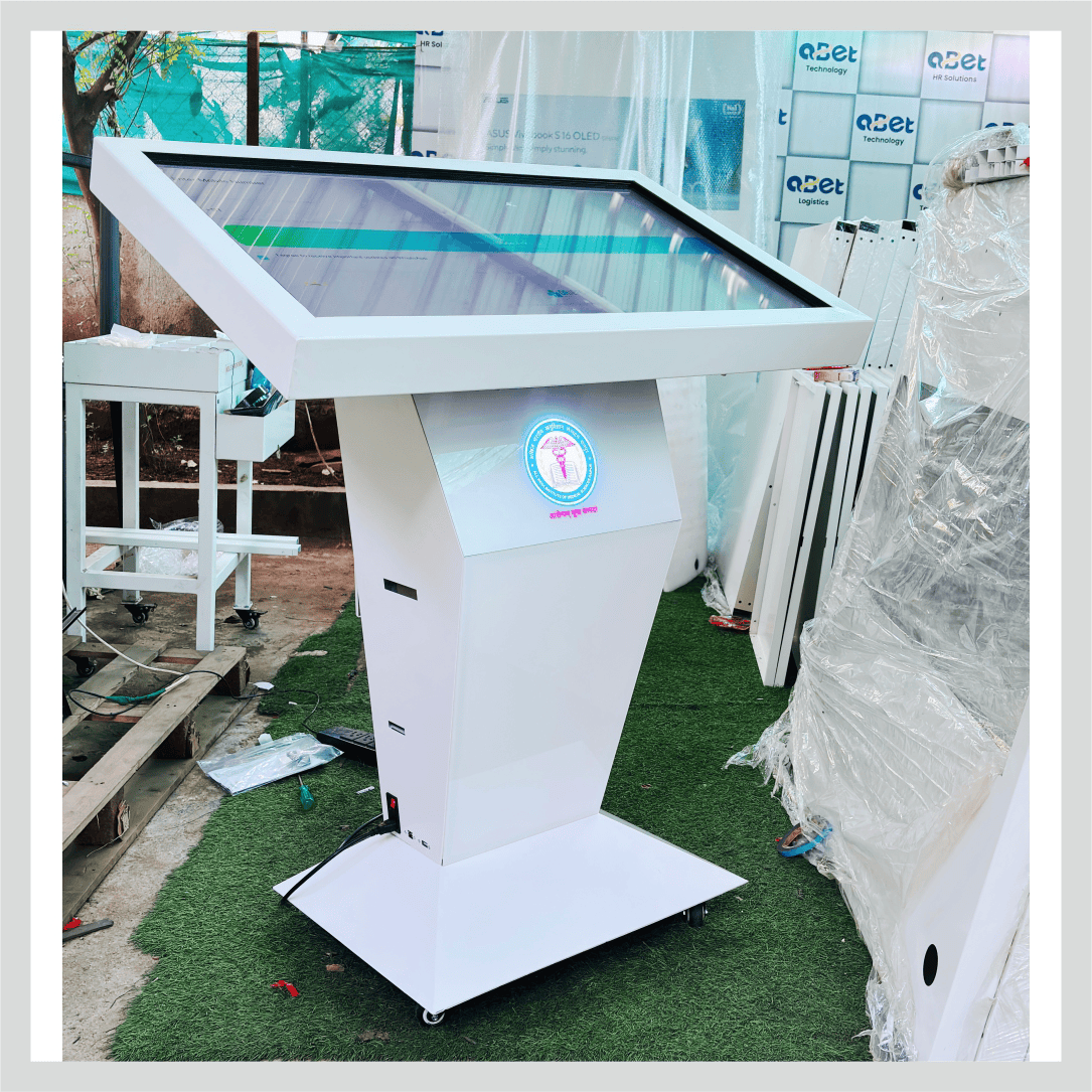 Welcome kiosk