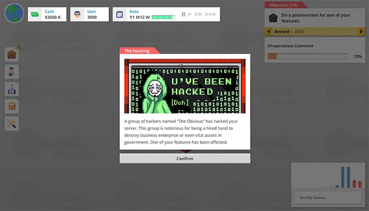 Startup Panic Abgames - Classic Landscape Background - 8K