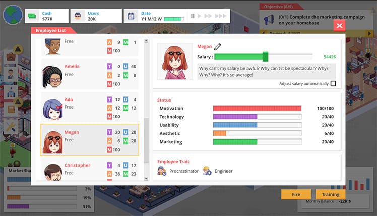 Startup Panic Abgames - Classic Dark Pattern - Ultra HD