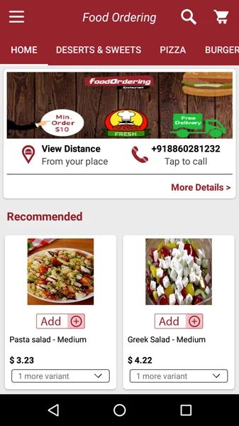 Food Ordering Restaurant Android App Source Code - Premium Vintage Wallpaper Gallery - 8K