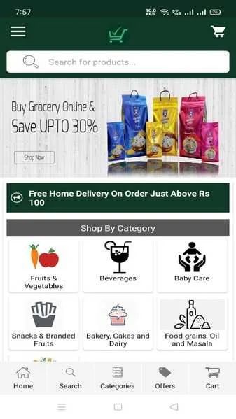 Grocery Store Android App Source Code Abhi Android - Full HD Minimal Wallpapers for Desktop