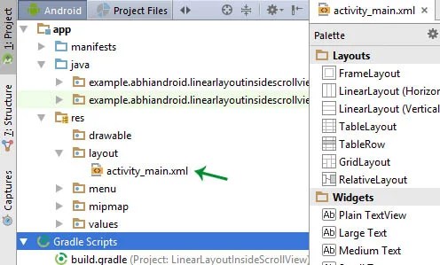 So you can build the full layout without the need to edit the xml manually? Xml In Android Basics And Different Xml Files Used In Android Abhi Android