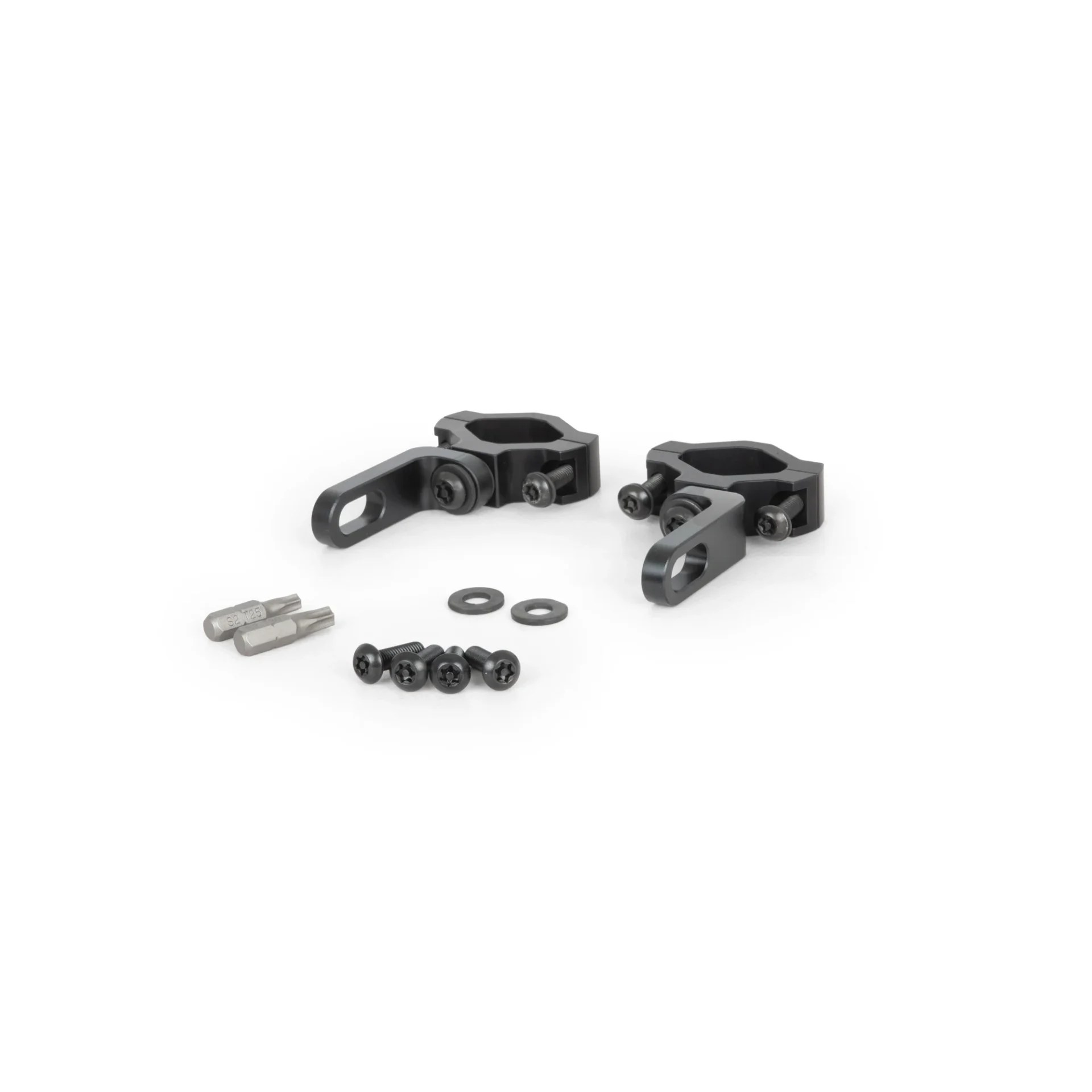 Exposure Crashbar Light Mounts (Pair of / Fits crashbars 22mm-29mm in diameter)