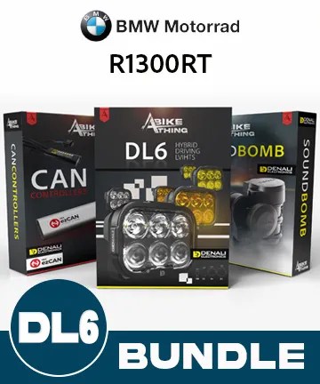 DENALI DL6 DRIVING LIGHT BUNDLE (GEN II) R1300 RT | A Bike Thing