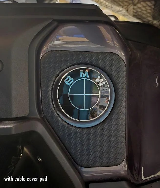 Rubbatech BMW R1300GSA LED Emblem Cable Cover Pads (Set)