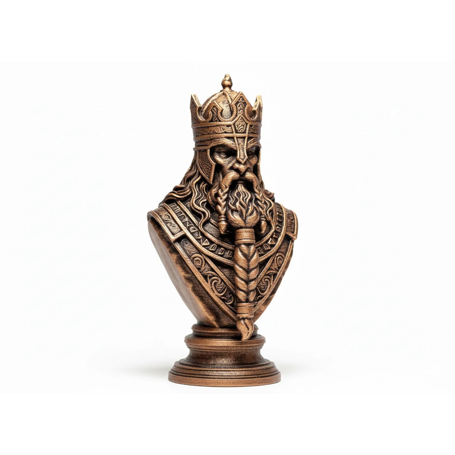 Antik Barbar Kral Büstü