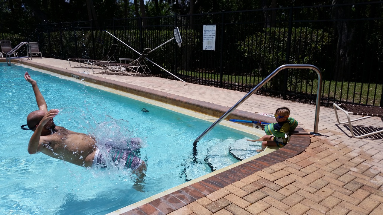 That's one powerful squirt gun!