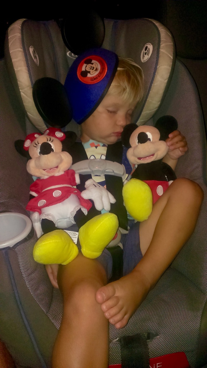 Past out after a great day!