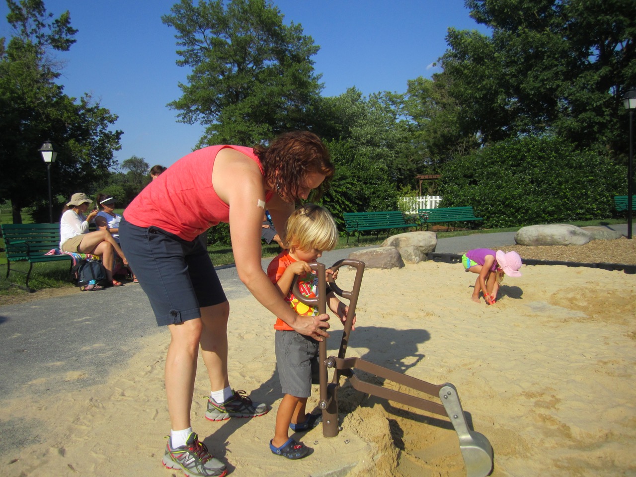 Digging for buried treasure and dinosaur bones with Aunt Lizze