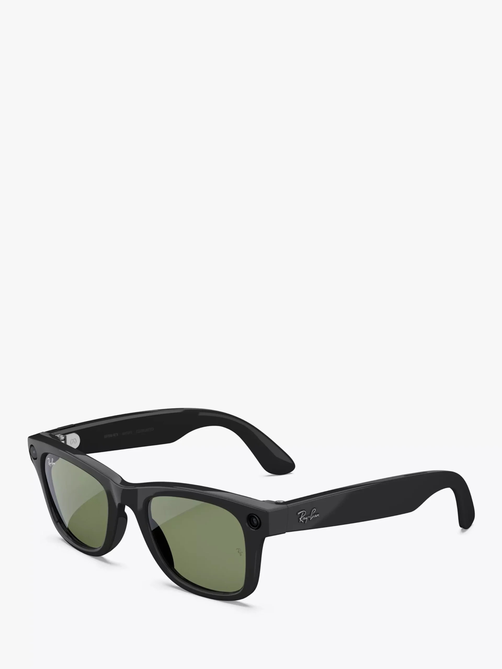 Ray-Ban Meta Wayfarer (Gen 2) F Shiny Black L G15 Green S50