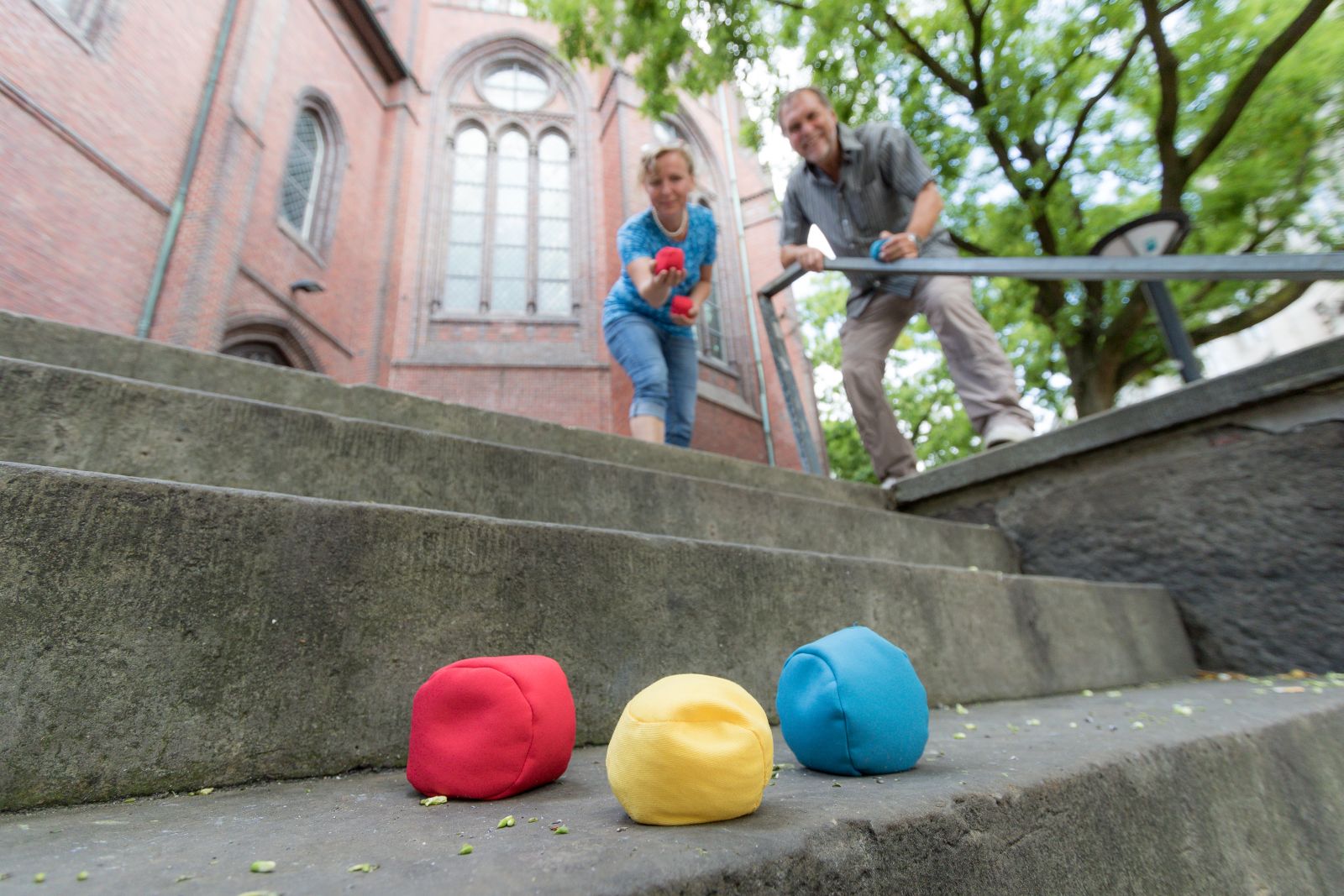 Mit dem Trendsport Crossboule durch Oldenburg