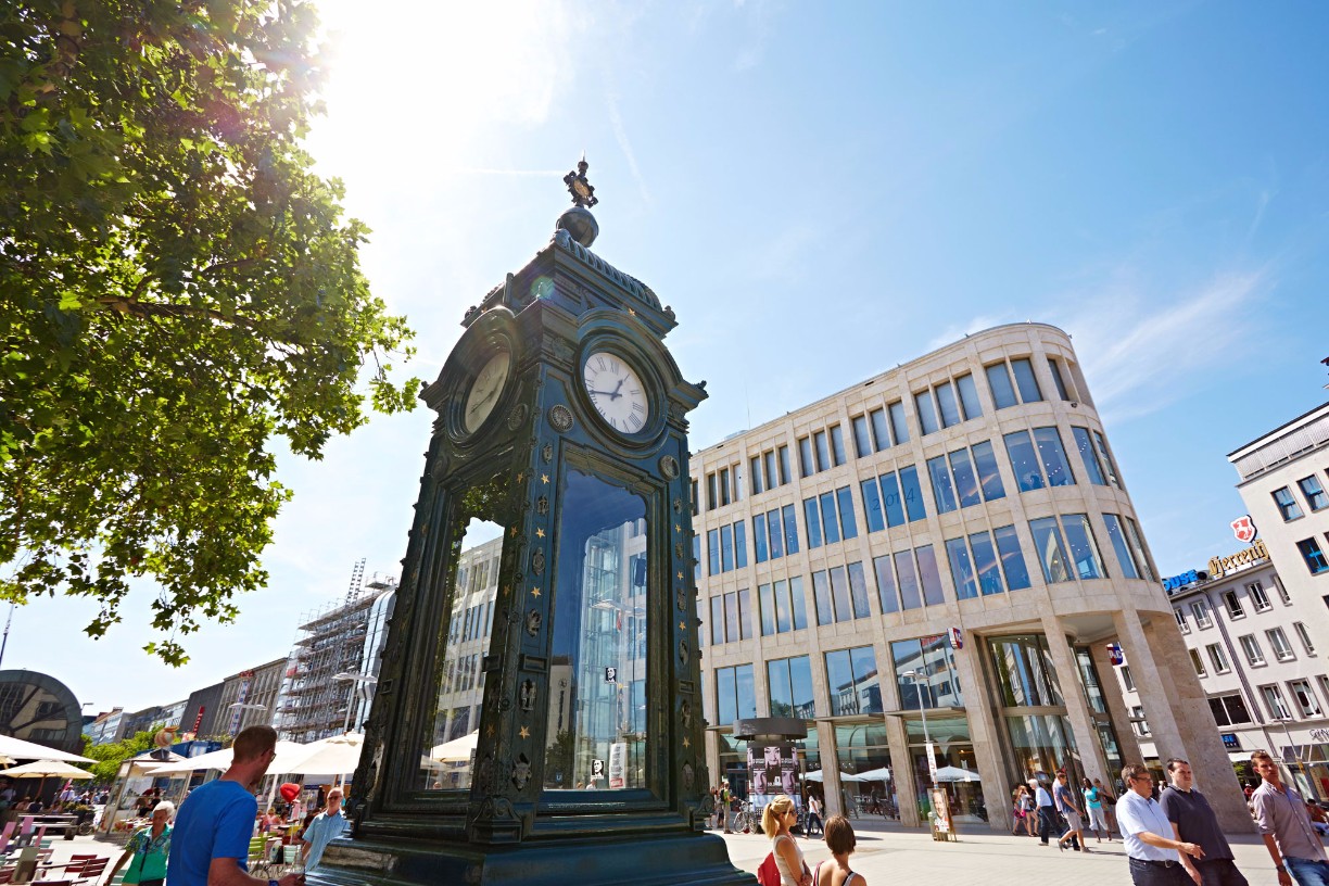 Der Kröpcke - Hannovers zentraler Platz in der Innenstadt