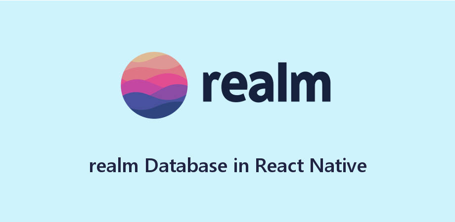 Example of realm database in react native