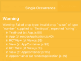 Warning Invalid Prop Value Of Type Number Supplied To Textinput