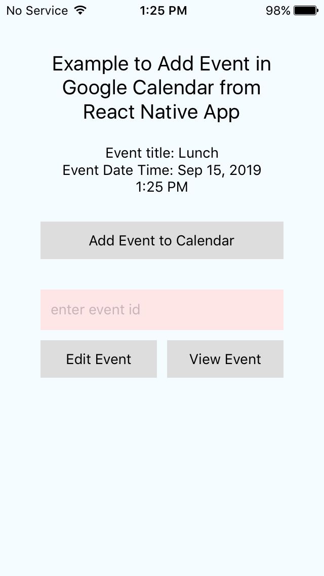 Add Event In Device S Calendar From React Native App - Best Space Pictures in Retina