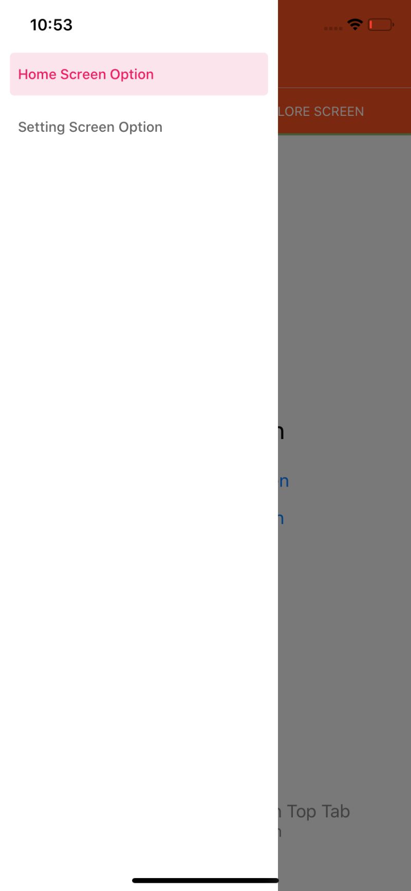 Creating A Custom Sidebar Tab Navigator With React Navigation - Download High Quality Sunset Illustration | Mobile