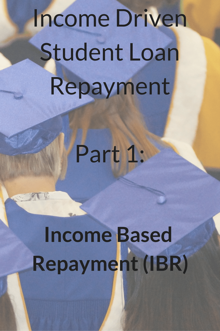 Ibr: income based student loan repayment
