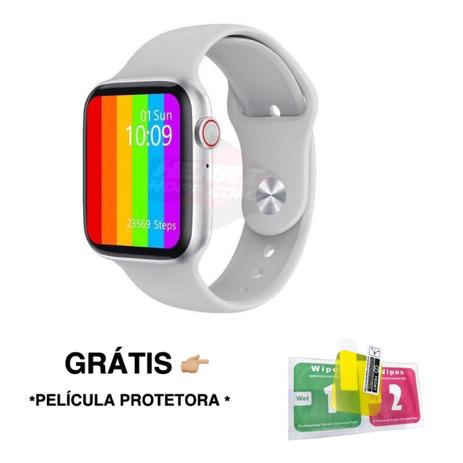 Kit Relogio Smart watch Series 5  W34S com Tela Infinita Lançamento 2021