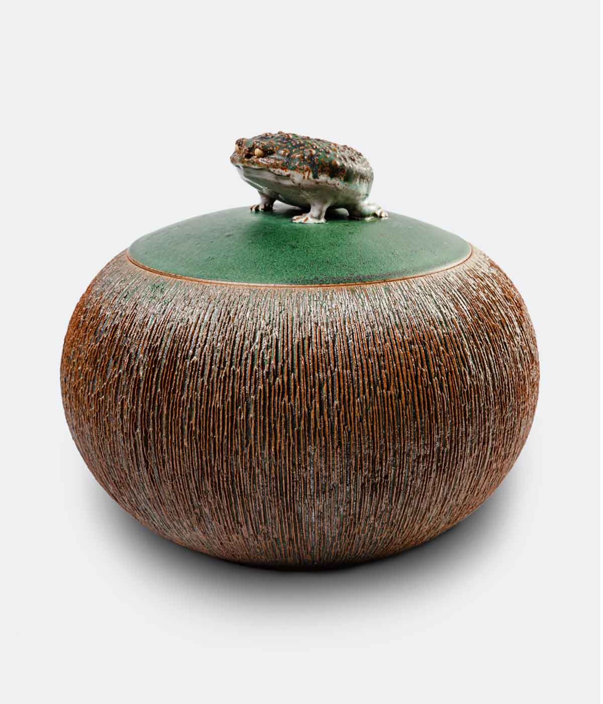 千眼蟾蜍陶藝茶倉(大) | 林義傑- 陶藝作家| 茶具