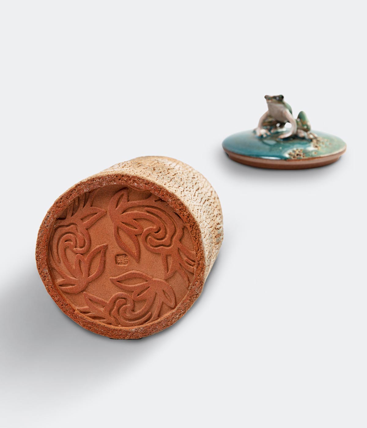 仿木青蛙陶藝茶倉(中) | 林義傑- 陶藝作家| 茶具