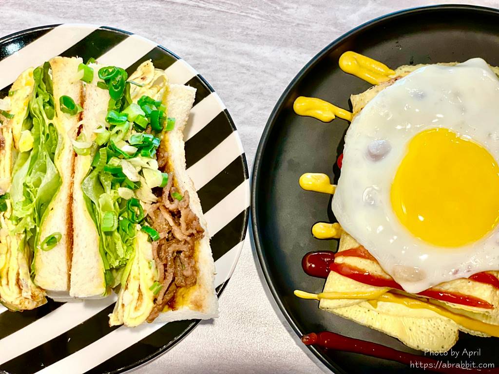 台中北屯早午餐 翻白眼女孩-IG爆红的早餐店