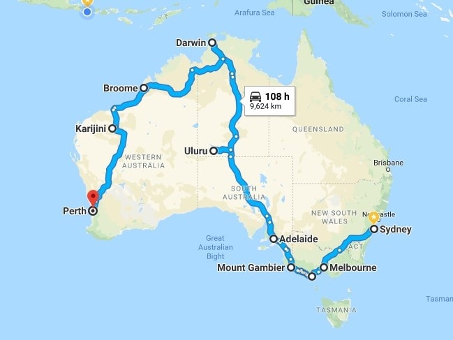 picture How Long Does It Take To Travel Around Australia best way to travel around australia cheaply 2021 a broken backpack