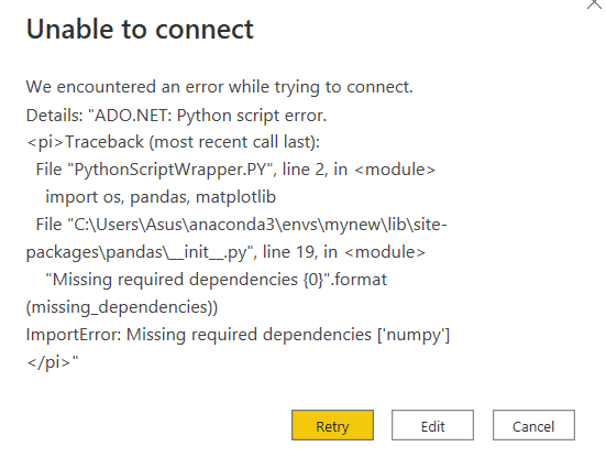 error-in-python - AbsentData