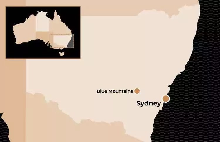Sydney Dazzling Harbour City Luxury Australia Travel Absolute Map Blue Mountains 