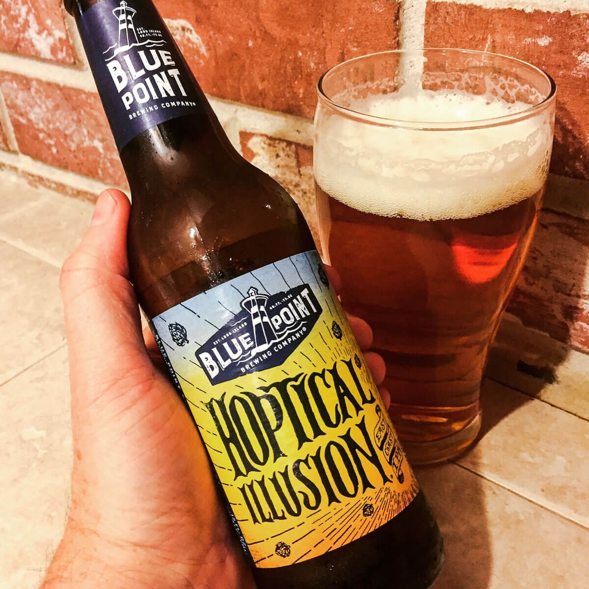Hoptical Illusion - Blue Point Brewing Company - Absolute Beer