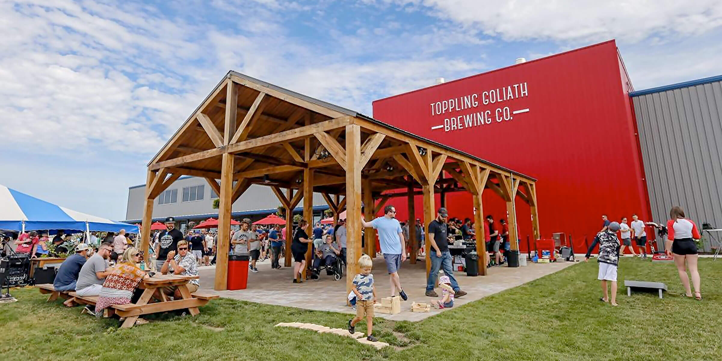 Toppling Goliath Brewing Company office