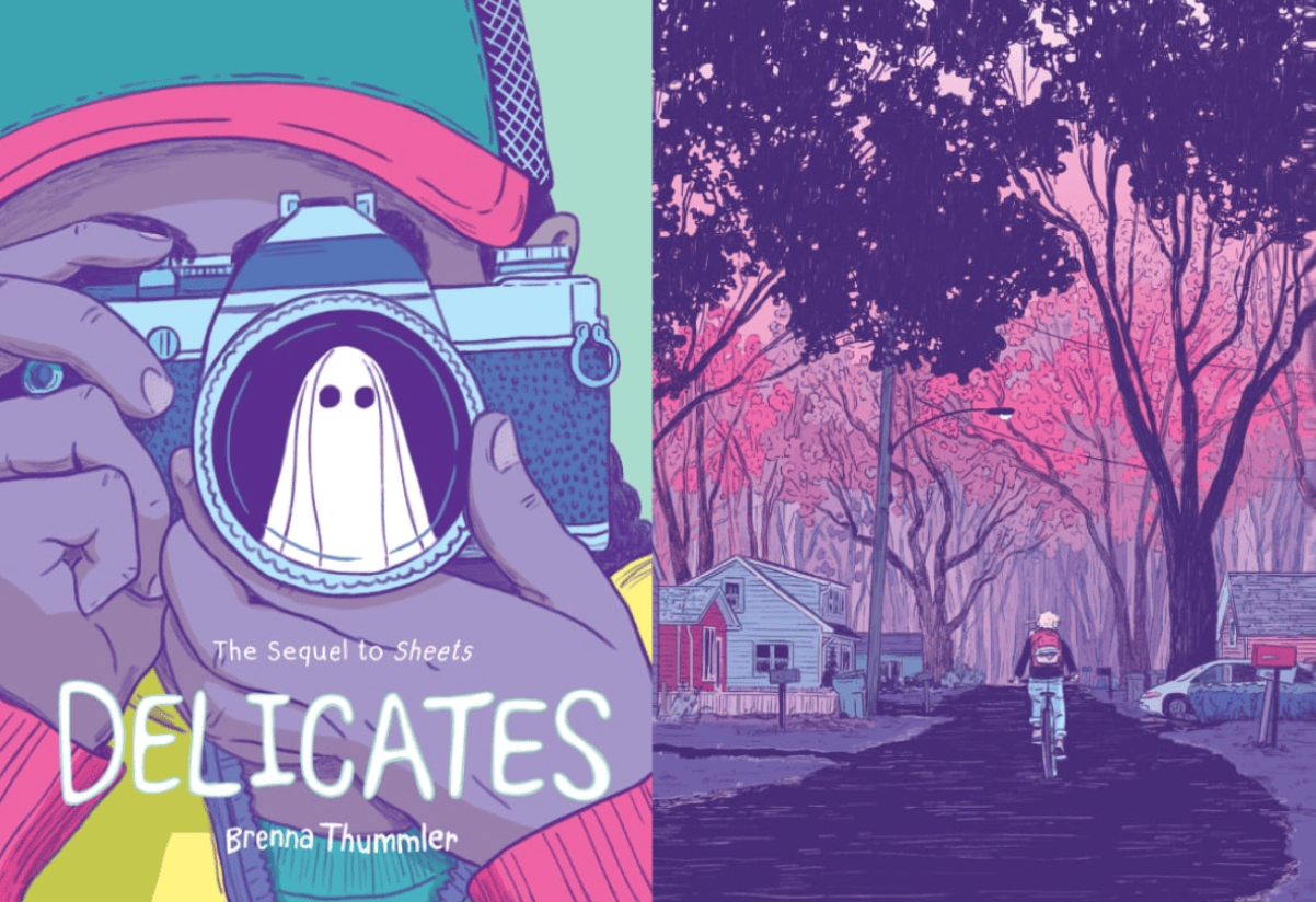 Artwork from Brenna Thummler's Delicates