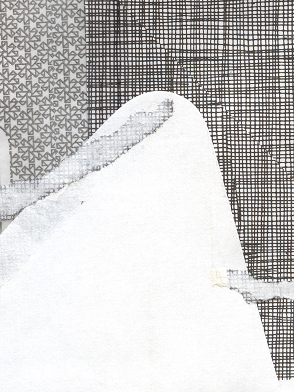 black and white envelope collage snail mail security, security envelope art