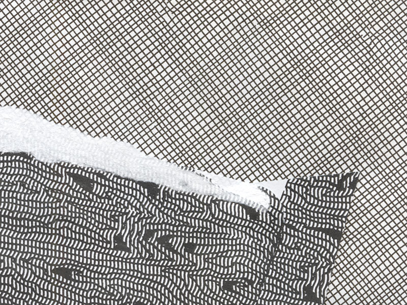 black and white envelope collage snail mail security, security envelope art